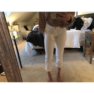 Lucky Brand mom jeans “sweet crop”